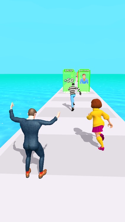 Girl Run 3D - Catch the Thief screenshot-4