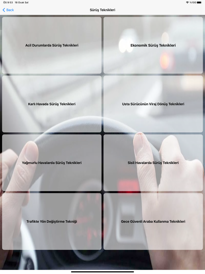 Sürüş ve Ehliyet Rehberi