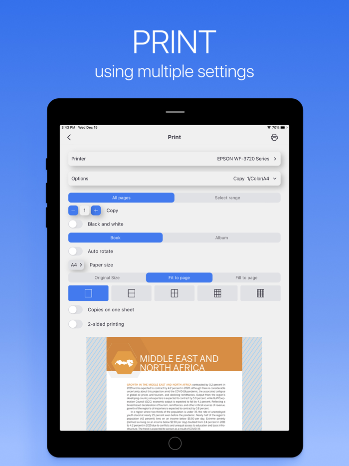 PDF Scanner  Doc Printer App