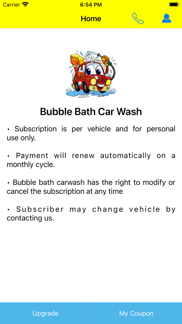 Bubble Bath Car Wash