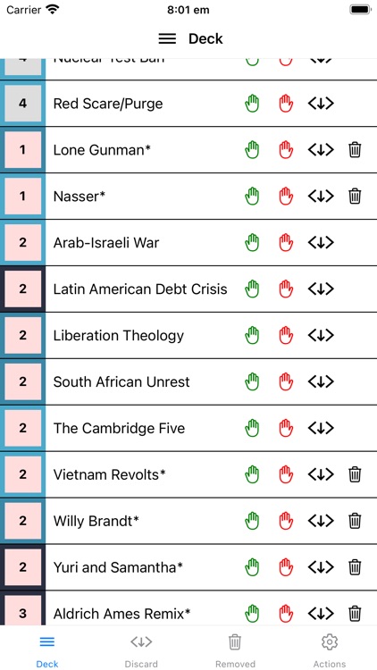 TS Card Tracker