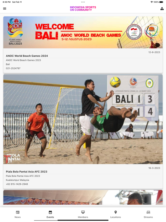Indonesia Sports On Community screenshot 4