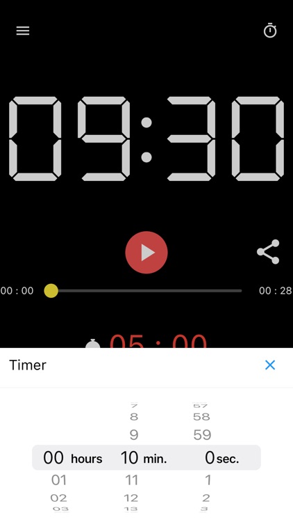 Simple Presentation Timer