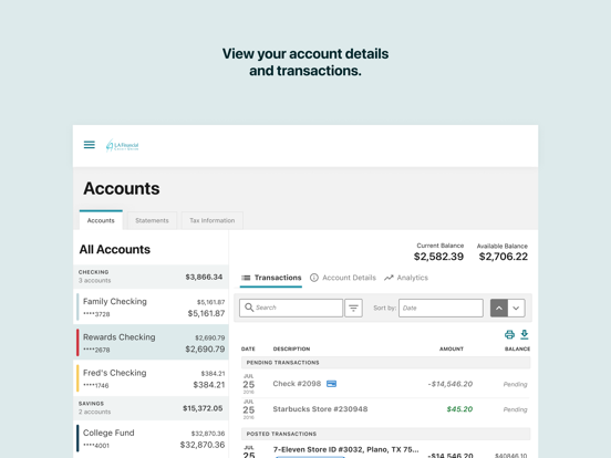 LA Financial Credit Union screenshot 3