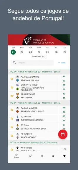 Game screenshot Resultados Andebol Portugal mod apk