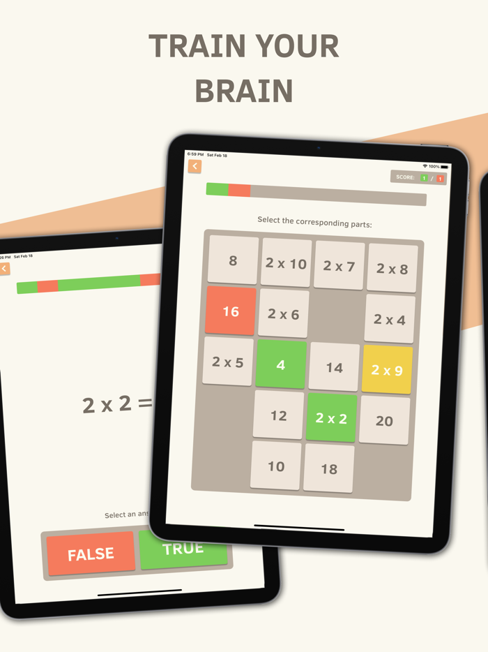 Math Quiz - Learn Times Tables