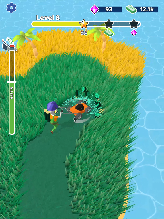 Grass Master: Lawn Mowing 3D screenshot 2