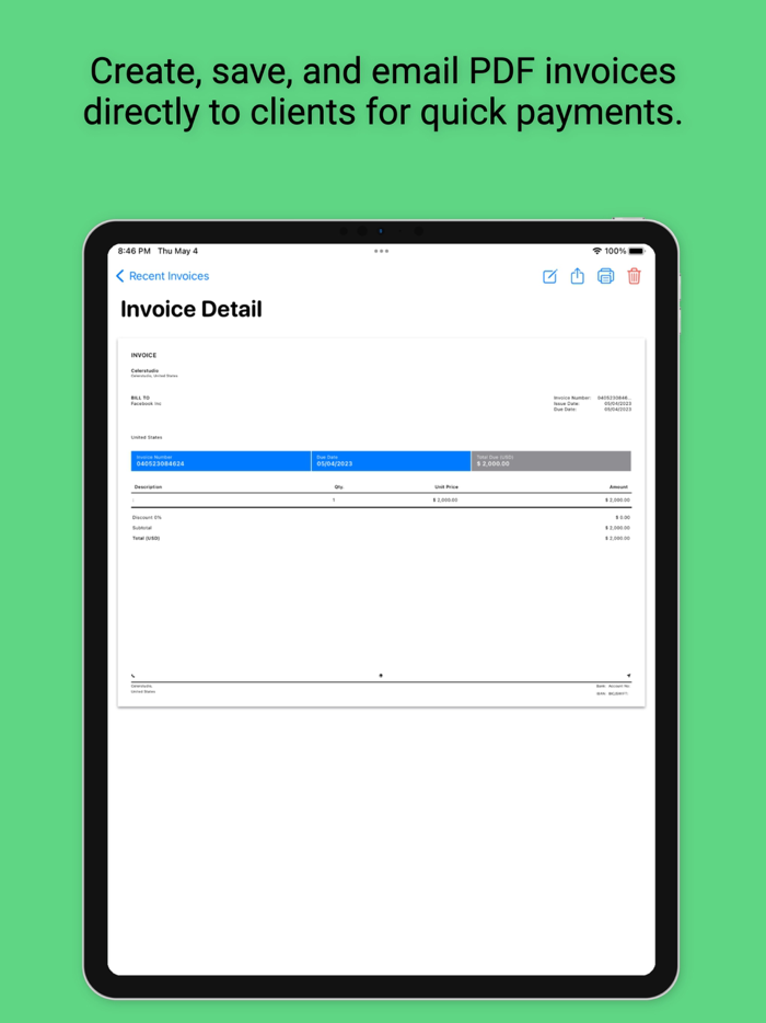 InOut Invoice Maker