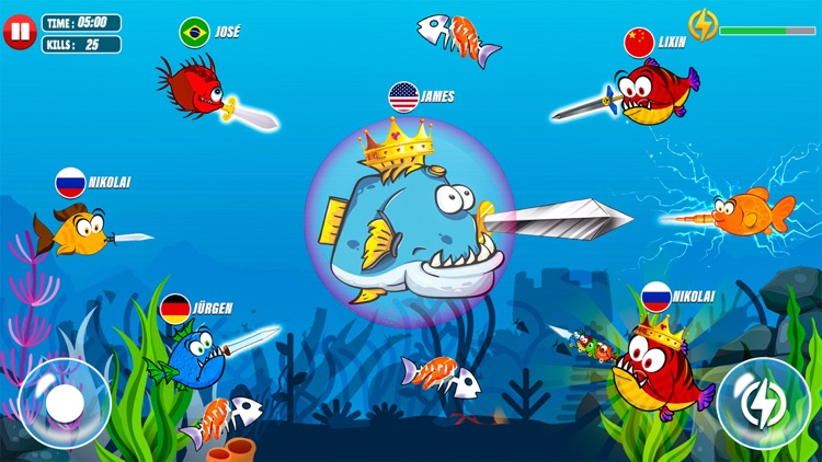 Hungry Fishing Clash:Fish Game screenshot-3