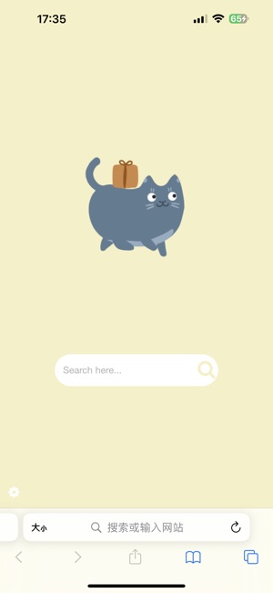 Cat - 浏览器起始页美化 for Safari