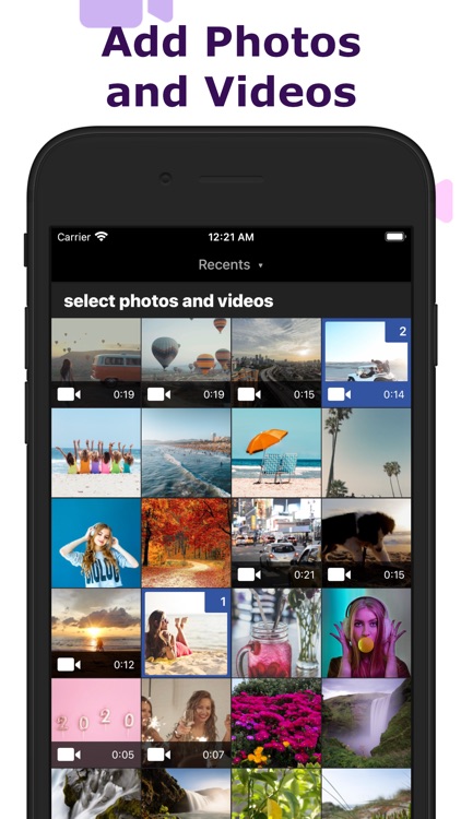 Add Music & Text Video Editor screenshot-3
