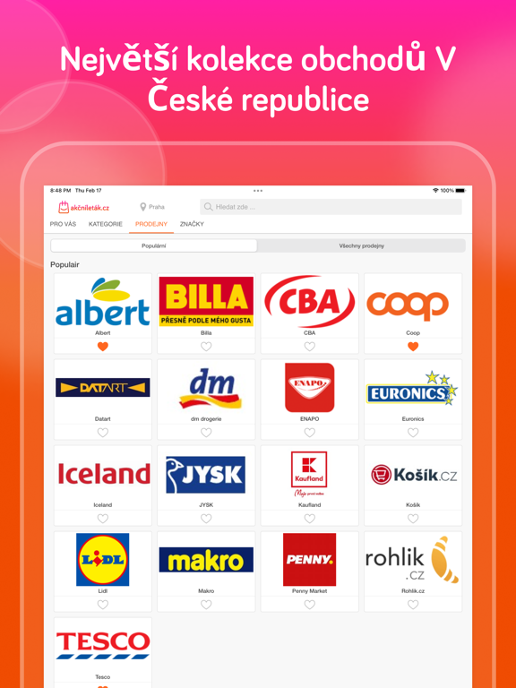 Akcniletak.cz screenshot 4