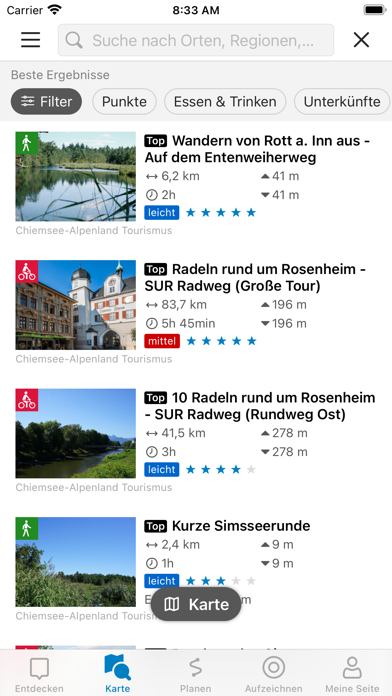 ChiemseeAlpenAPP screenshot 3