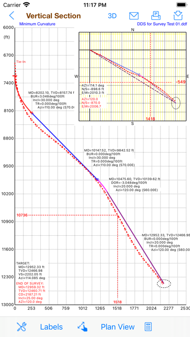 Directional Well Survey screenshot 3