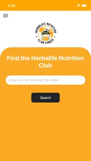 nutrition club finder iphone screenshot 4