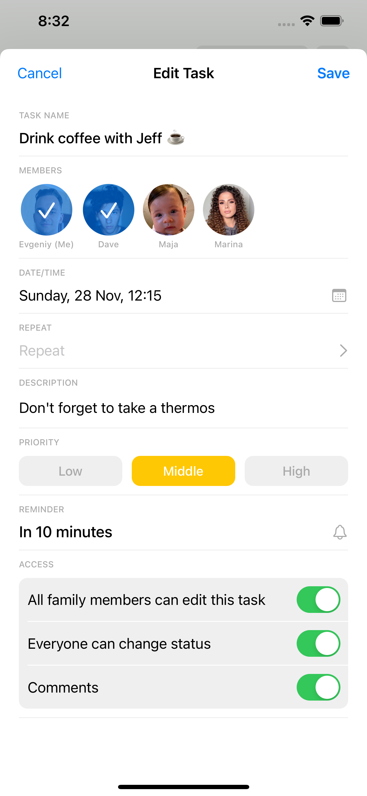 Fami: Family Organizer screenshot 6