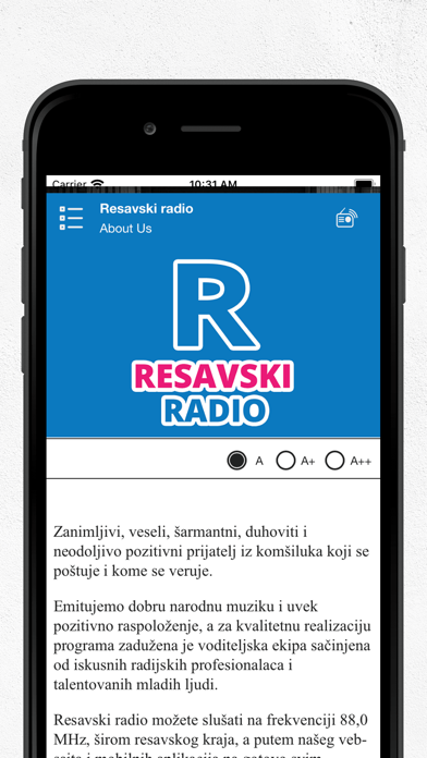 Resavski radio screenshot 4