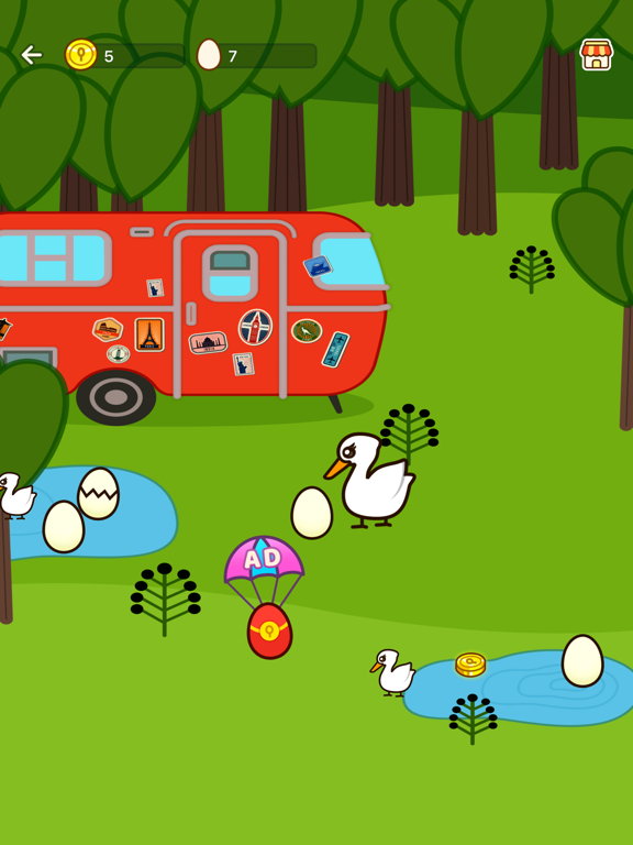 Happy Zoo - Chicken lay eggs screenshot 4