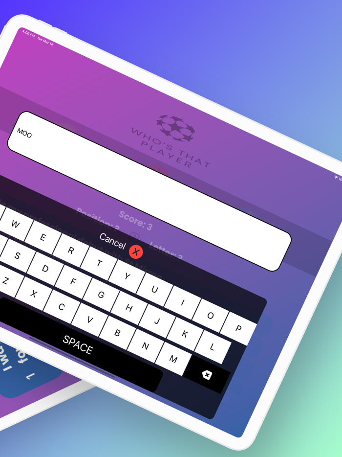 Whos that player?Football Quiz