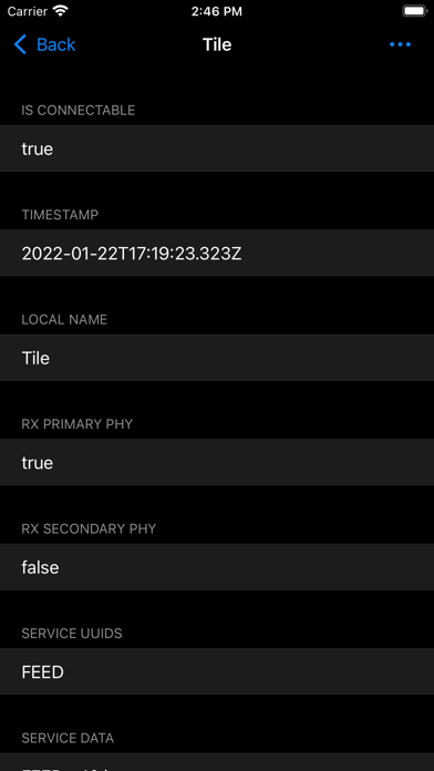Blue Sniff - Bluetooth Scanner Blue Sniff - Bluetooth Scanner