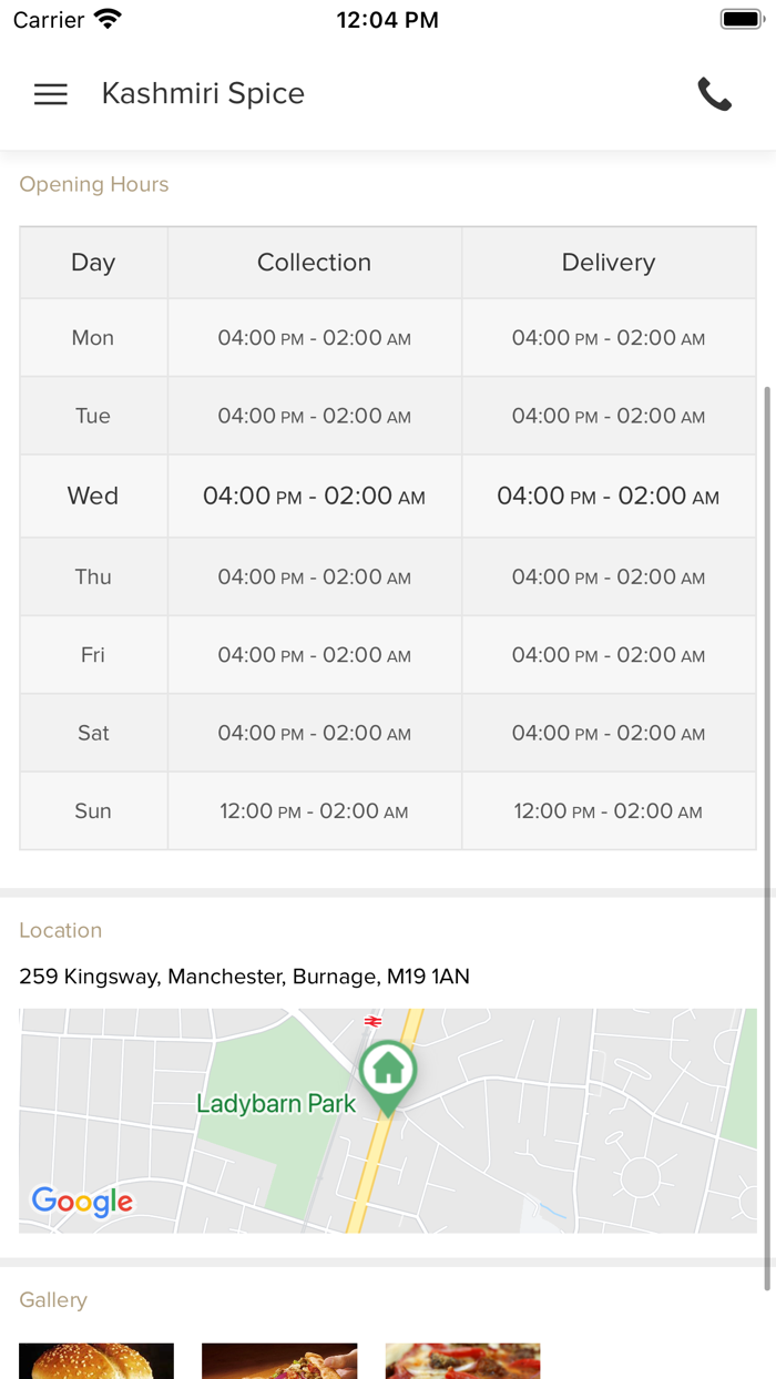 Kashmiri Spice Burnage.
