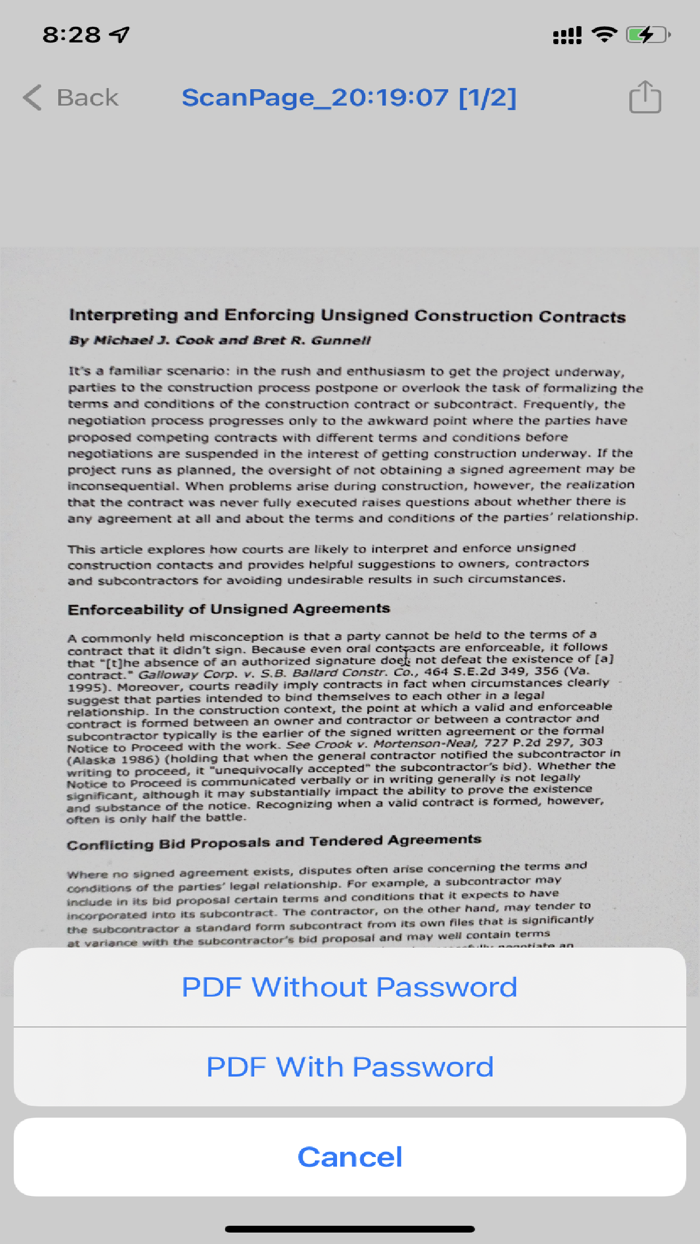 iPagesScannerDocs Scanner App