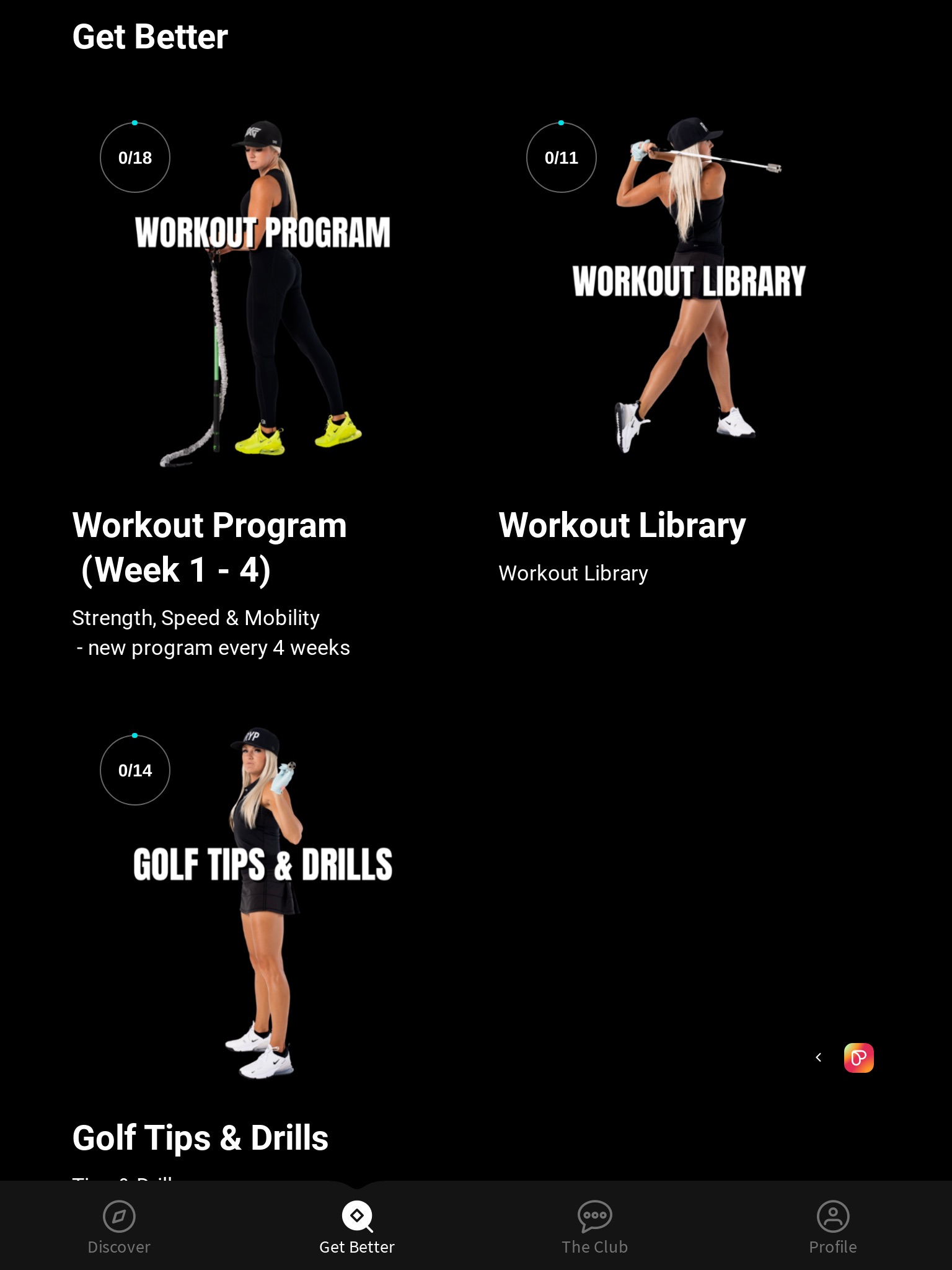 BK Golf & Fitness screenshot 2