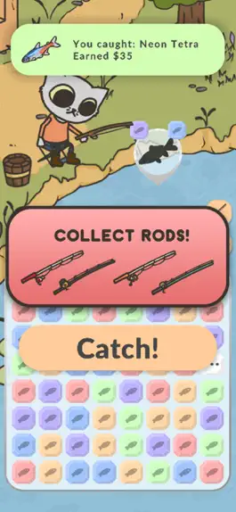 Game screenshot Fishing Friends - Connect 3 hack