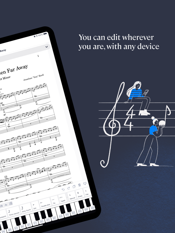 Flat: Music Score & Tab Editor screenshot 2