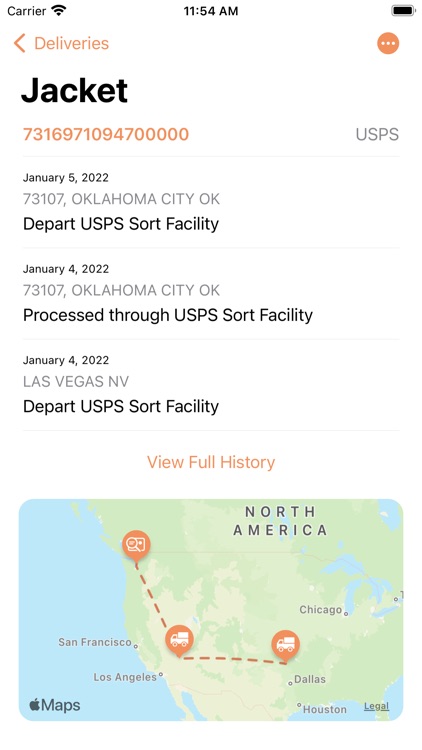 Parcel - Delivery Tracking