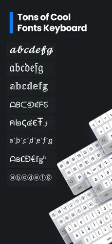 Screenshot 1 Fonts - Fonts & Keyboard iphone