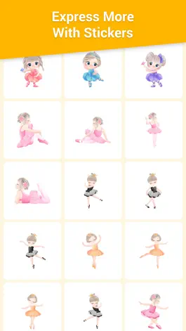 Game screenshot Ballet Girls Stickers apk