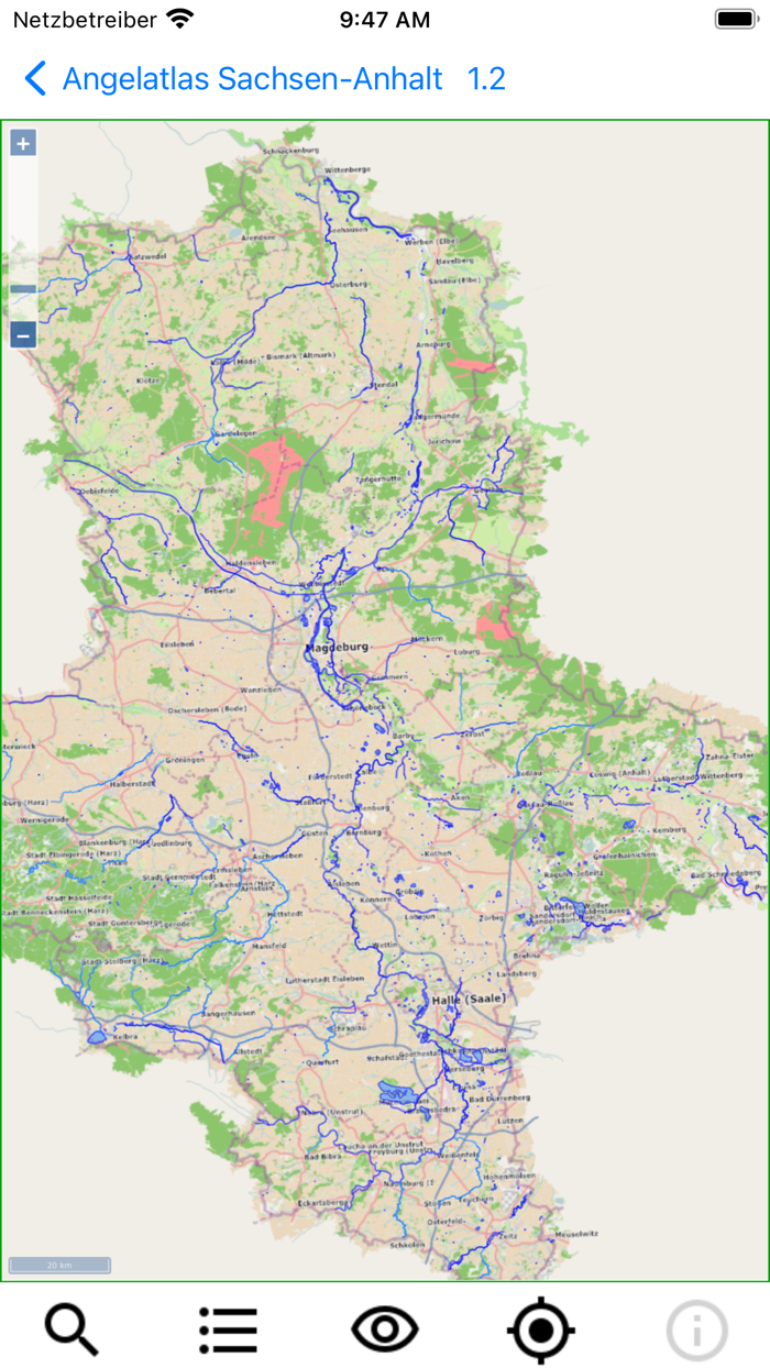 Angelatlas Sachsen-Anhalt