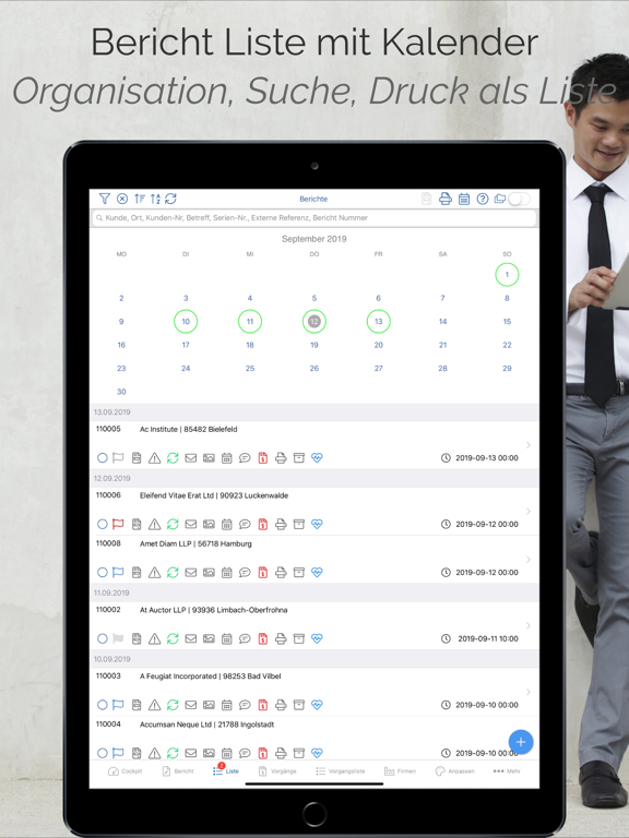 Screenshot #5 pour avista.ERP Mobile Berichte 22