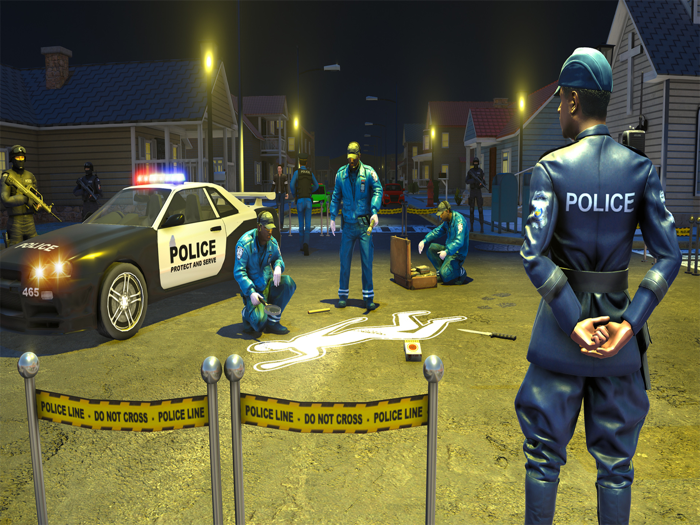 Police Car Games-Police Games