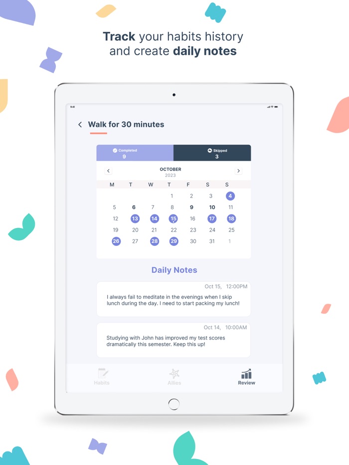 Habit Ally - 1 Habit Tracker
