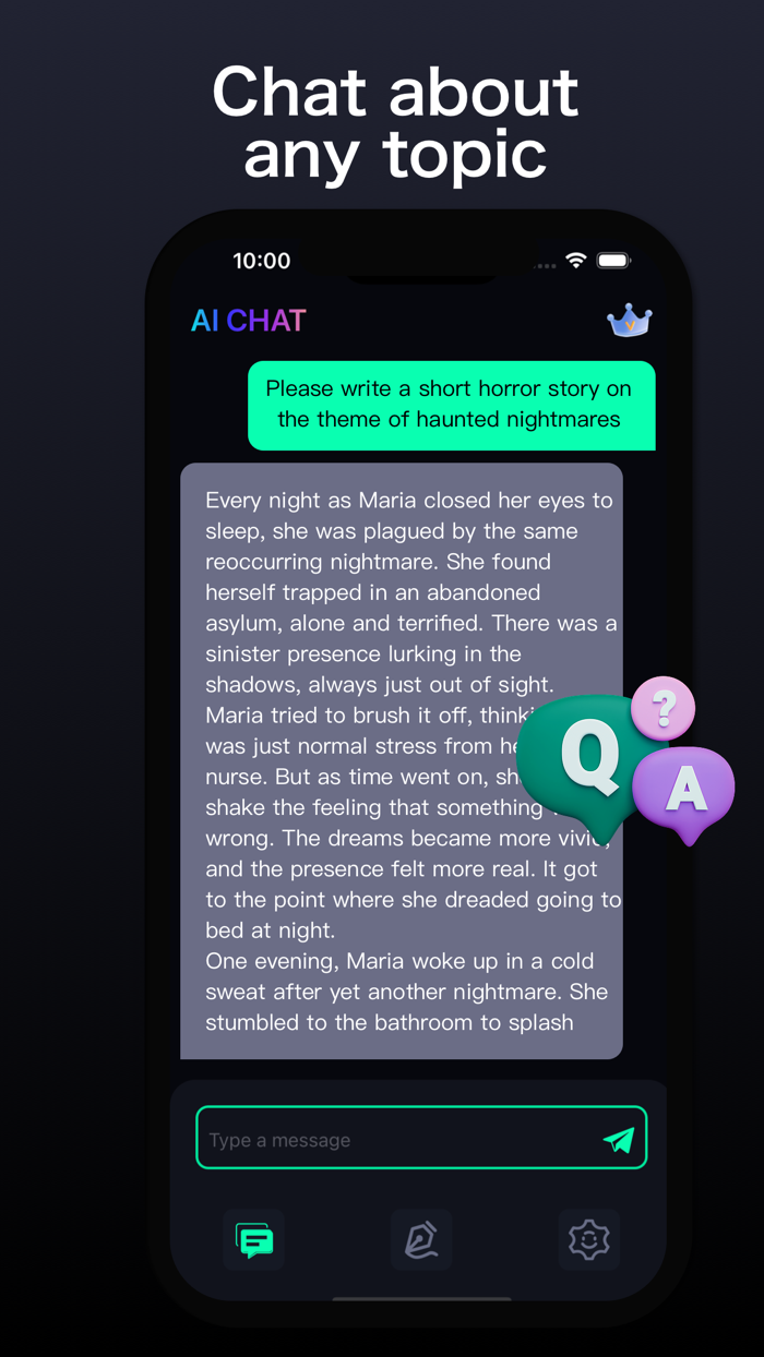 ChattyAI - AI chatbot