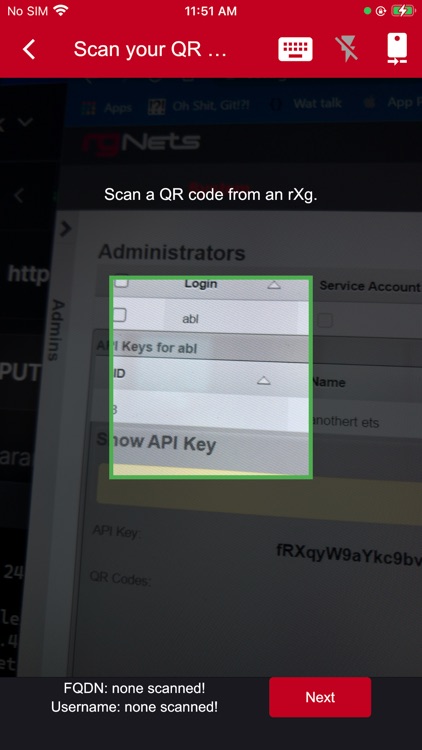 rXg Account Details Editor