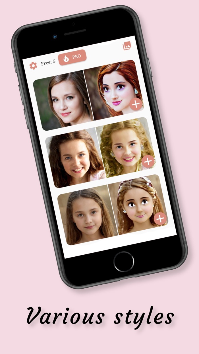 Cartoon Princess Photo Editor