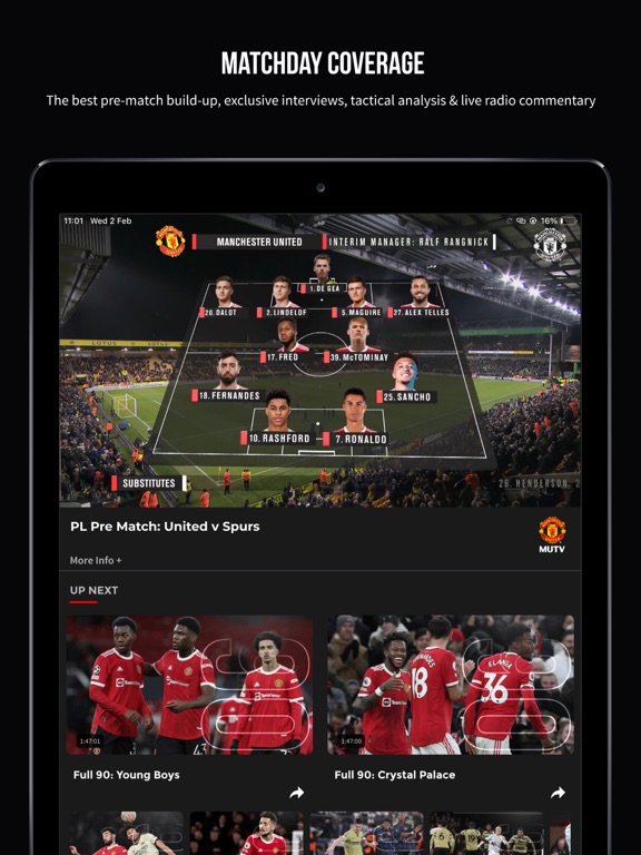 MUTV - Manchester United TVのおすすめ画像1