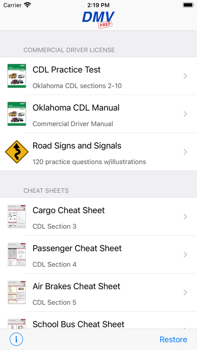 Oklahoma CDL Test Prep screenshot 1