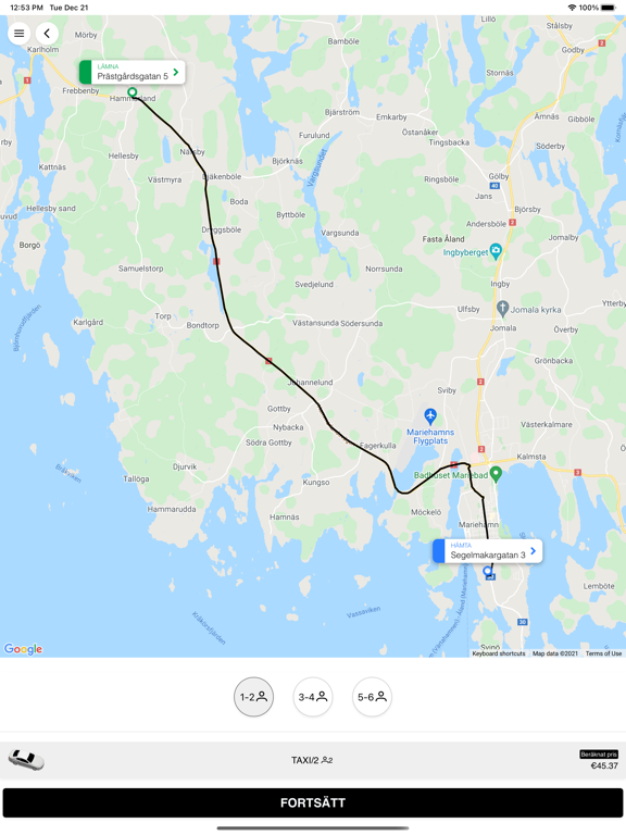 Mariehamn Taxiのおすすめ画像1