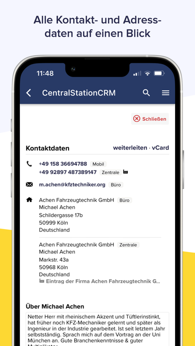 CentralStationCRM Screenshot