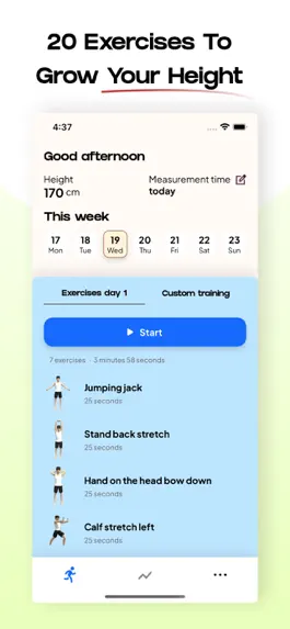 Game screenshot Increase Height Exercises mod apk