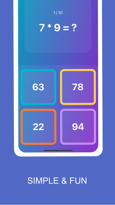 Simple Math - Game screenshot 2