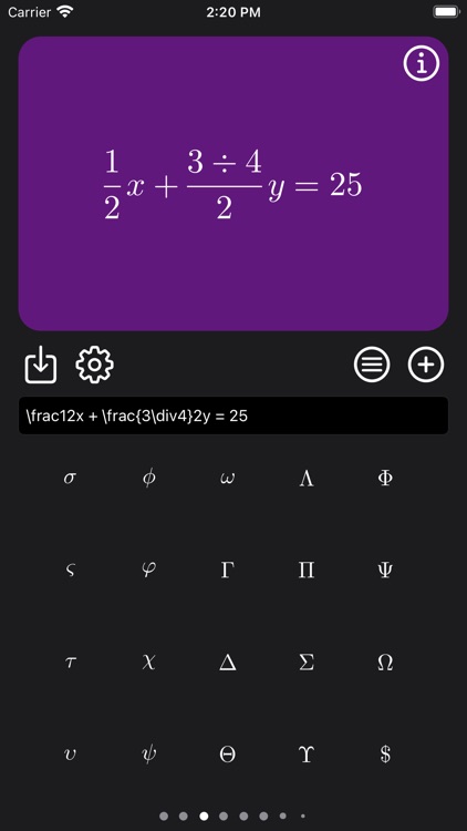 Latex Equation Editor screenshot-7