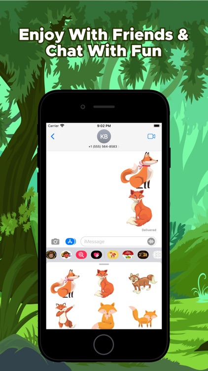 Fox Sticker Emojis