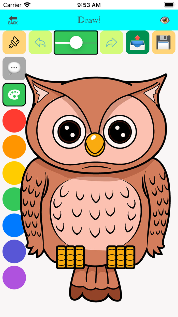 Coloring Book for Funny Animal