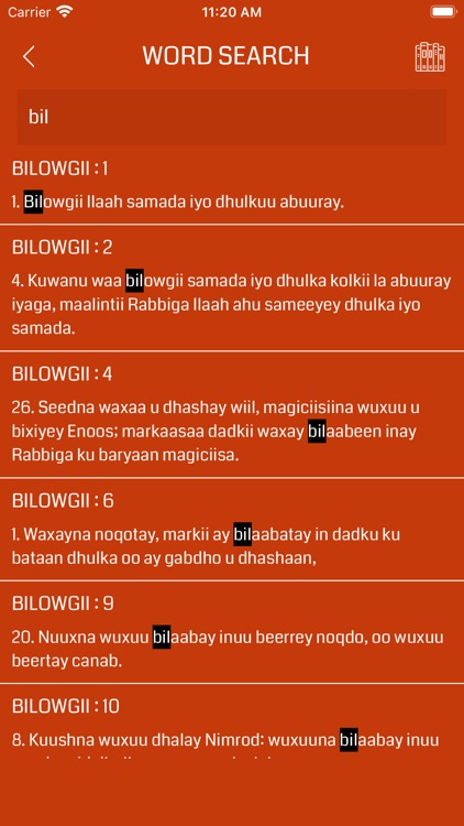 Somali Bible Offline screenshot-7