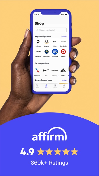 Affirm: Buy now, pay over time iphone images